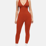 Sculpting Bodysuit Deep V-Neck Curves Support