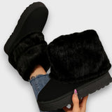 Willora - Fluffy faux-fur winter boots