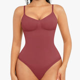 Tummy Control Seamless Thong Bodysuit