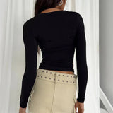 ELSPETH - Women Minimalist Casual Top