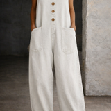 Saylor - Vintage Washed Cotton Denim Overalls