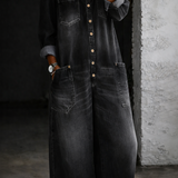 Helena - Long Sleeve Jumpsuit with Exposed Shoulders