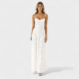 Verona - Maxi dress in floral lace