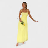 Flossi - Yellow Maxi Dress