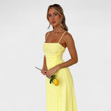 Flossi - Yellow Maxi Dress