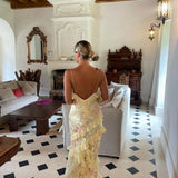 Juliet - Long Dress with Ruffles