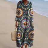 Paloma - Boho Dress with Ethnic Print