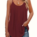 MILA - Women Lightweight Spaghetti Strap Fit Summer Top