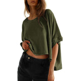 JOLI - Women Classic Oversized Loose-Fit Tee