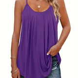 MILA - Women Lightweight Spaghetti Strap Fit Summer Top