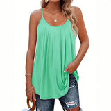 MILA - Women Lightweight Spaghetti Strap Fit Summer Top