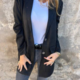 Maribelle - Long Suede-Look Coat