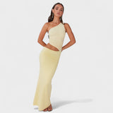 Seranella - Asymmetrical Maxi Dress