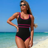 Maclair & Co. - One Piece Boho Swimsuits for Women High Waisted Tummy Control Cutout Vintage Swimsuit Bathing Suit