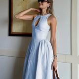 Sara - Elegant Midi Dress