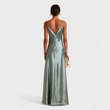 Lucy - Long Satin Dress