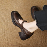 Elvana Chunky Pumps