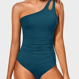 Maclair & Co. - One Shoulder One Piece Swimsuit for Women Tummy Control Bathing Suits
