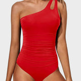 Maclair & Co. - One Shoulder One Piece Swimsuit for Women Tummy Control Bathing Suits