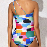 Maclair & Co. - One Shoulder One Piece Swimsuit for Women Tummy Control Bathing Suits