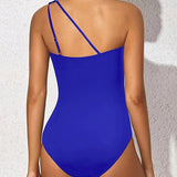 Maclair & Co. - One Shoulder One Piece Swimsuit for Women Tummy Control Bathing Suits
