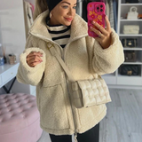 Hailey - Soft Teddy Coat