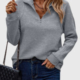 Abigail - Elegant Sweater with Zipper