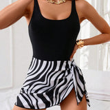 Maclair & Co. - One Piece Swimdress Swimsuits for Women Tummy Control Swim Dresses Skirt Bathing Suit