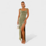 Sarela - Long Dress with Open Back