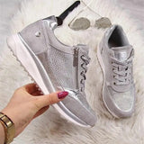 Ginette - Zip-Up Orthopedic Sneakers
