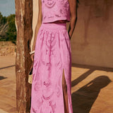 Moira - Pink Lace Set