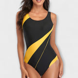 Sloane - Sporty One-Piece Swimsuit with Back Cut-Out