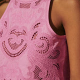 Moira - Pink Lace Set