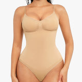 Tummy Control Seamless Thong Bodysuit