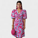 Lily - Tropical Fire Dress
