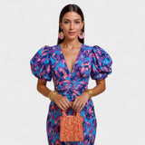 Lily - Tropical Fire Dress