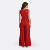 Eleanor - Chic Sleeveless Jumpsuit with Wide Legs
