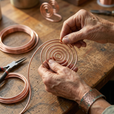 Volute Copper Hand Spiral