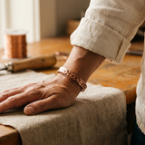 Crater Copper Bracelet