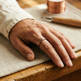 Vesica Copper Ring