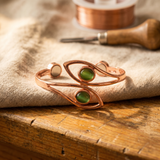 Frond Copper Bracelet