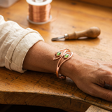 Frond Copper Bracelet