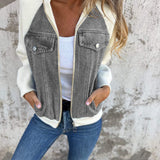 Zoe - Denim Hooded Jacket