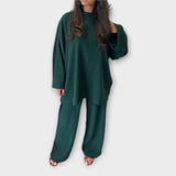 Ingrid - Plus Size Ribbed Set