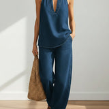 Rita - Two-Piece Denim Set