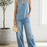 Rita - Two-Piece Denim Set