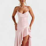 Samira - Pink Maxi Dress