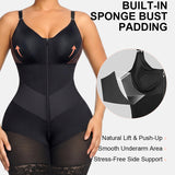 Tummy Control Fajas Shapewear with V-shape Sculpting Elastic Band