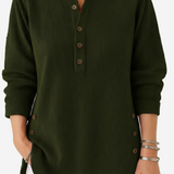 Harperly – Long Sleeve Solid Knit Sweater